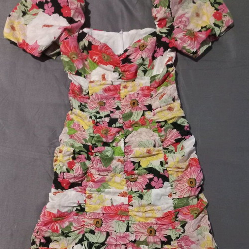Zara Mini Floral Dress Like New, Off Shoulders, Size S