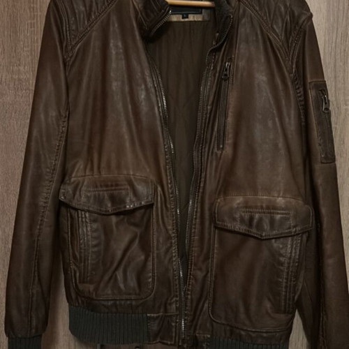 Funky Buddha brown jacket used, size L