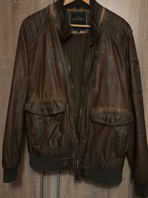 Funky Buddha brown jacket used, size L