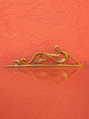 Brass furniture decoration