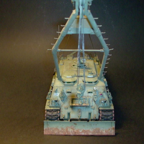 M88A1 Recovery Tank Model 1/35 scale like new by AFV Models