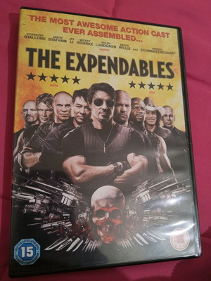 The Expendables DVD like new, action adventure, subbed