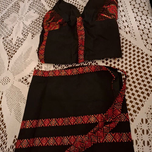 Handmade women's skirt and top set new
