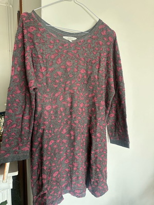 Animal Print Zara women's dress S like new, relaxed fit