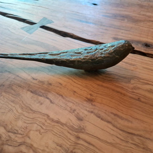 Bronze sculpture Spyros Katapodis used, 25 cm long