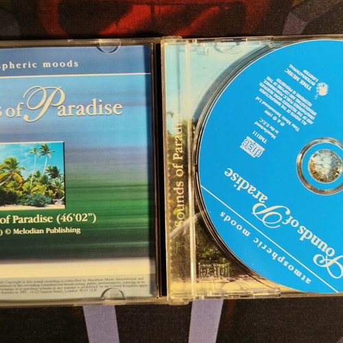 Sounds of Paradise CD used, atmospheric moods with nature sounds
