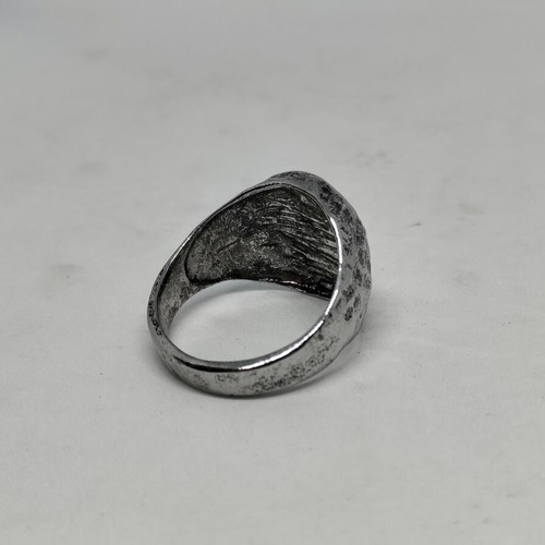 Spartan Warrior Ring like new, silver-colored metal alloy, size 12