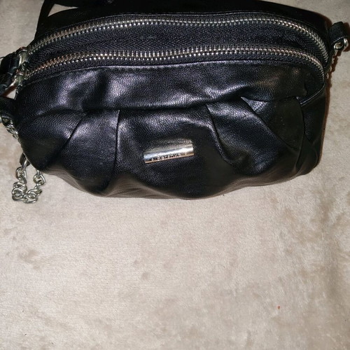 Small black Berska bag like new, crossbody