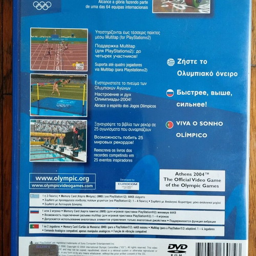 PS2 Athens 2004 μεταχειρισμένο, πλήρες ελληνικό παιχνίδι