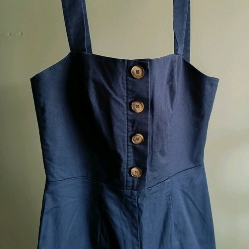 Monochrome by Anna Riska jumpsuit like new, dark blue, size S
