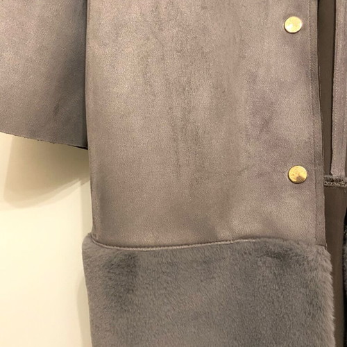 Zara gray coat size S like new