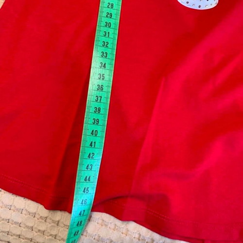 Lapin House sleeveless top like new, size 8, red