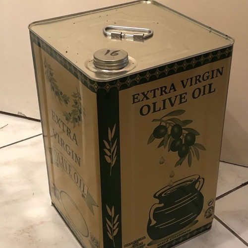 Container of 17 liters extra virgin olive oil from Ancient Olympia, November 2024 harvest