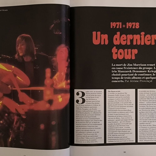 Les Inrocks 2 French magazine like new, Jim Morrison and The Doors tribute