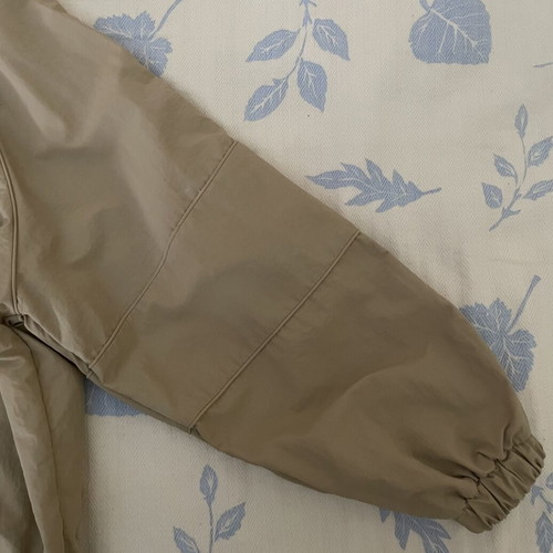 Bershka Beige Lightweight Windbreaker Jacket Like New, Women M-L