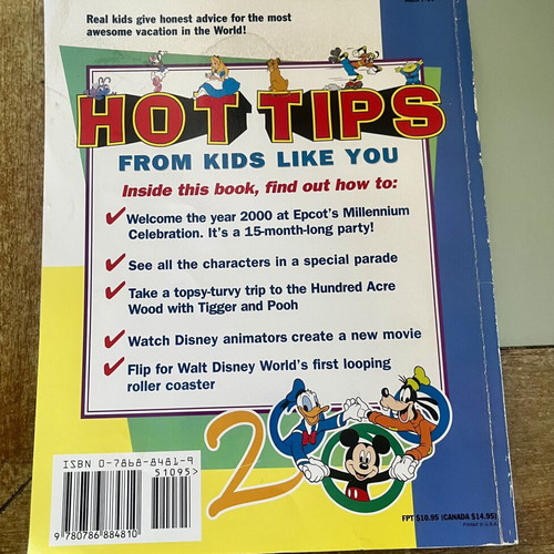 Birnbaum's Walt Disney World for Kids 2000 Millennium Edition book