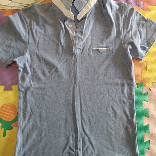 Zara medium Polo shirt like new, light blue