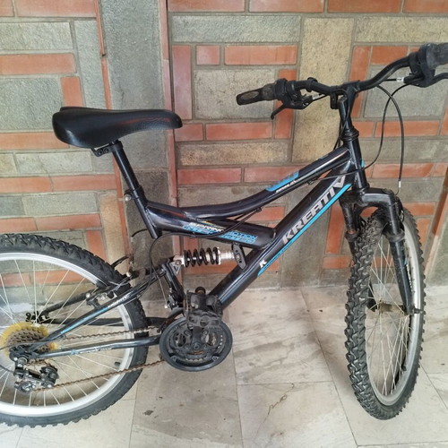 Kreativ Series One 2643 and 2441 Junior MTB bikes, 24 inch, white