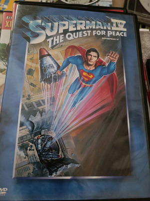Dvd Superman IV σαν καινούργιο, με υπότιτλους