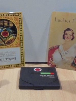 Lucky Strike συλλεκτικό σετ 5 αντικειμένων καινούργιο