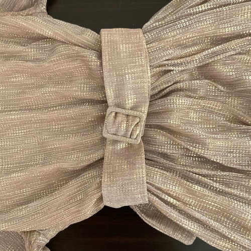 Toi & Moi dress medium gold like new