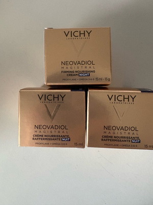 Vichy Magistral κρέμα νύχτας καινούργιο, 3 μικρές συσκευασίες 3x15ml