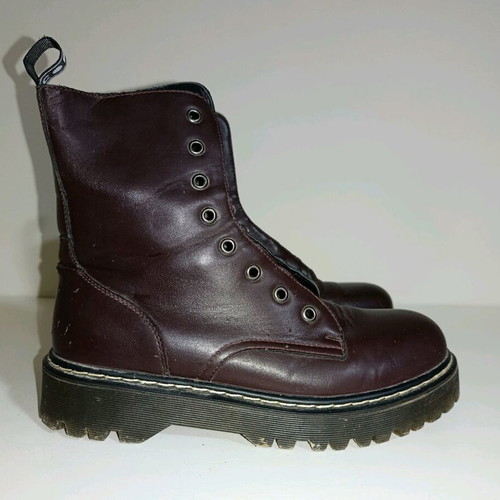 Combat boots Coolway used, burgundy, size 40