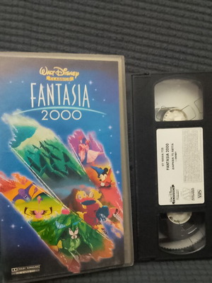 Fantasia 2000 VHS used, dubbed, animated