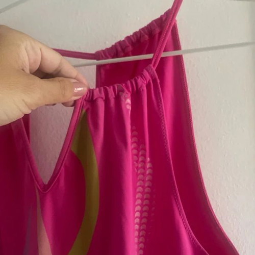 Versace fuchsia dress size M used, lycra fabric