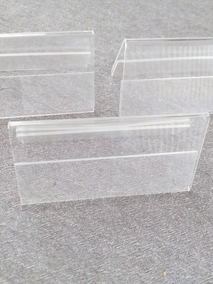 Stand Plexi Glass γραφείου καινούργια, σετ 3 τεμαχίων