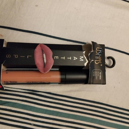 Matte lipstick nude shade 121604 new