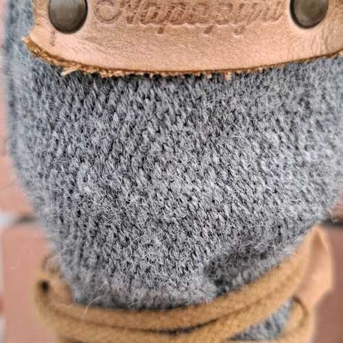 Napapijri women's boots like new, wool and leather, waterproof