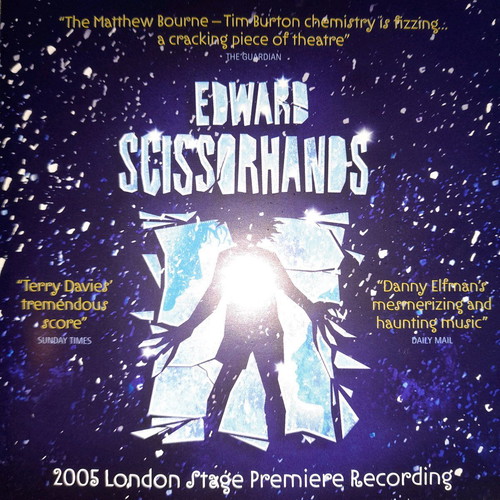 Edward Scissorhands Musical Soundtrack CD like new