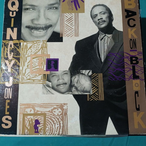 Quincy Jones Back On The Block vinyl record like new