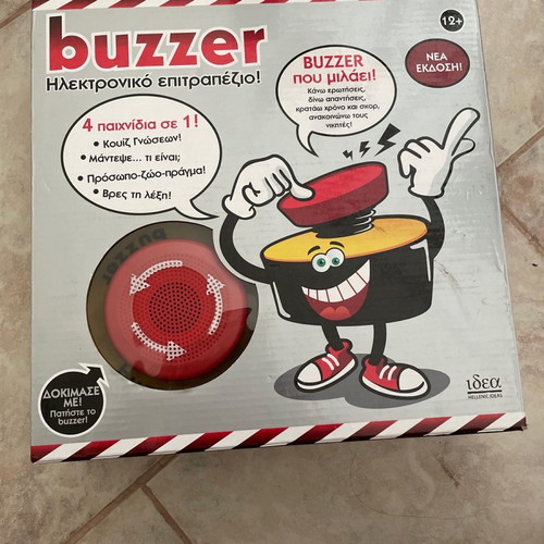 Electronic board game buzzer new version with 4 games in 1