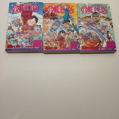 One Piece manga volumes 106-108 like new