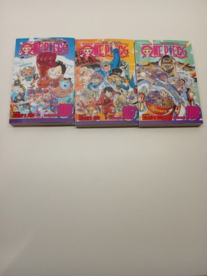 One Piece manga volumes 106-108 like new