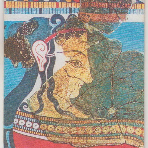 Greek phone cards used, Acropolis Tiryntha 05/00, y07 & y07a open