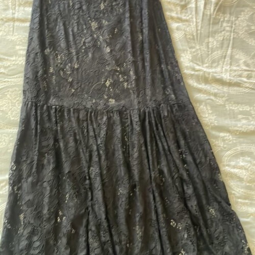 Combos skirt small black transparent new