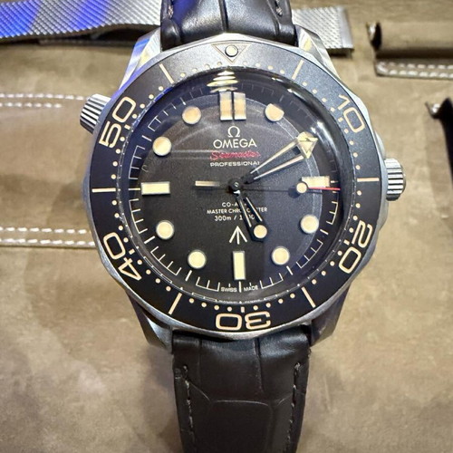 Omega Seamaster Diver James Bond Special Edition watch, 42mm titanium