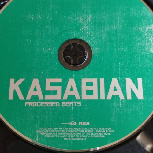 Kasabian Processed Beats CD single new, rock genre