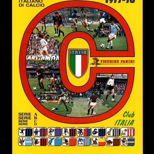 Panini Calciatori 1977-78 new hardcover reprint album