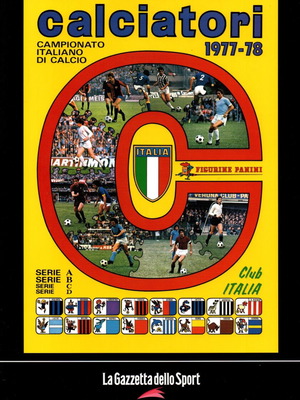 Panini Calciatori 1977-78 καινούργιο σκληρόδετο άλμπουμ reprint