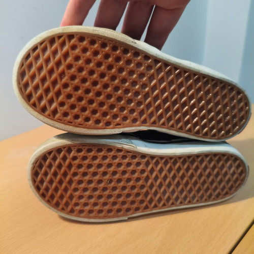 Vans Kids Shoes Size 26 Like New Black Velcro