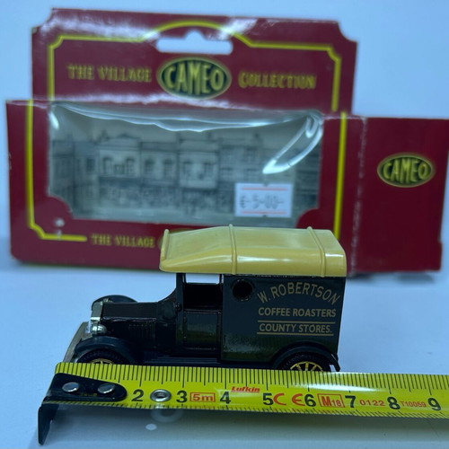 Corgi 1991 Cameo Collection Ford T Van Robertson Coffee Roasters new