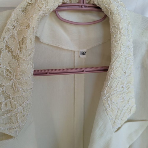 Jacket with embroidery used, size 48