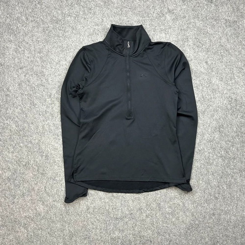 Under Armour black half-zip athletic shirt XS