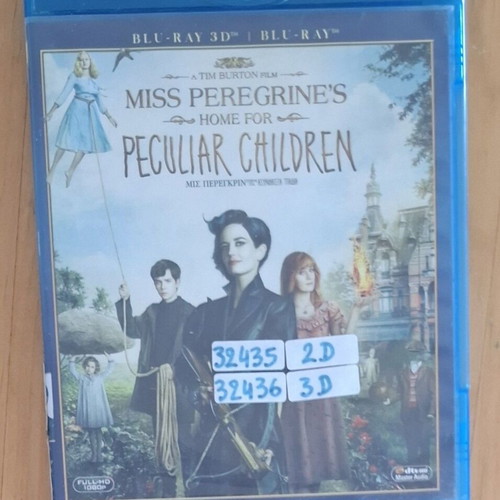 Miss Peregrine's Home for Peculiar Children Blu-ray 3D set used with Greek and Bulgarian subtitles