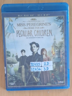 Miss Peregrine's Home for Peculiar Children Blu-ray 3D set used with Greek and Bulgarian subtitles