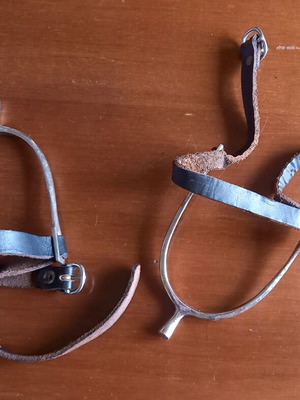 Equestrian spurs used in good condition